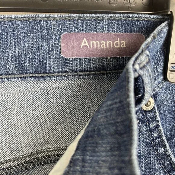 Gloria Vanderbilt Amanda  Women Stretch Denim Jeans Size 14P - Picture 6 of 9